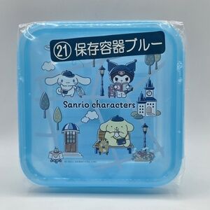 Sanrio Characters Blue Storage Container
